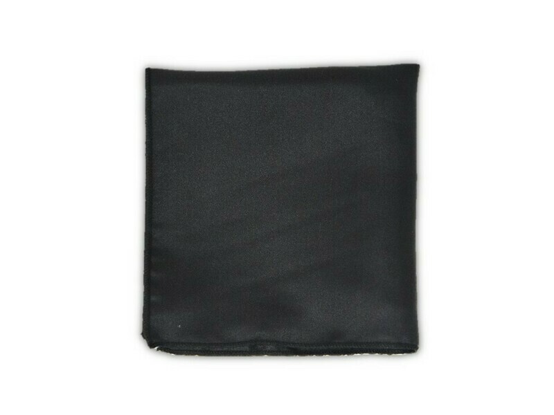 Essential Pocket Square - Black