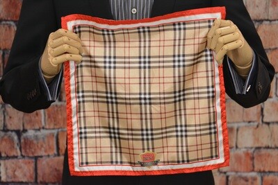 $75 New Lord R Colton Masterworks Pocket Square Galapagos Sapphire Red Silk $75 New Lord R Colton Masterworks Pocket Square Galapagos Sapphire Red Silk