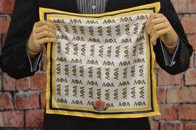 Premium Pocket Square - Alpha Greek