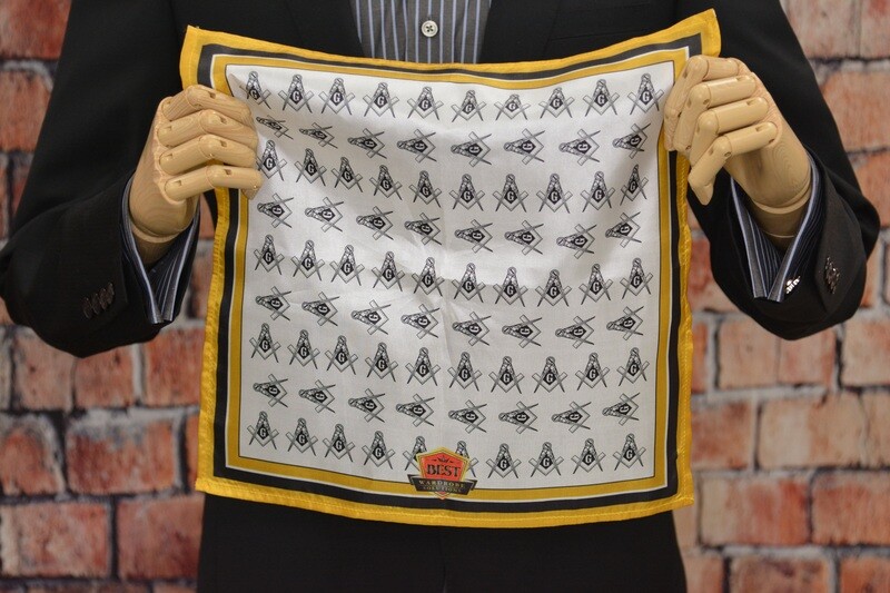 Premium Pocket Square - Masonic
