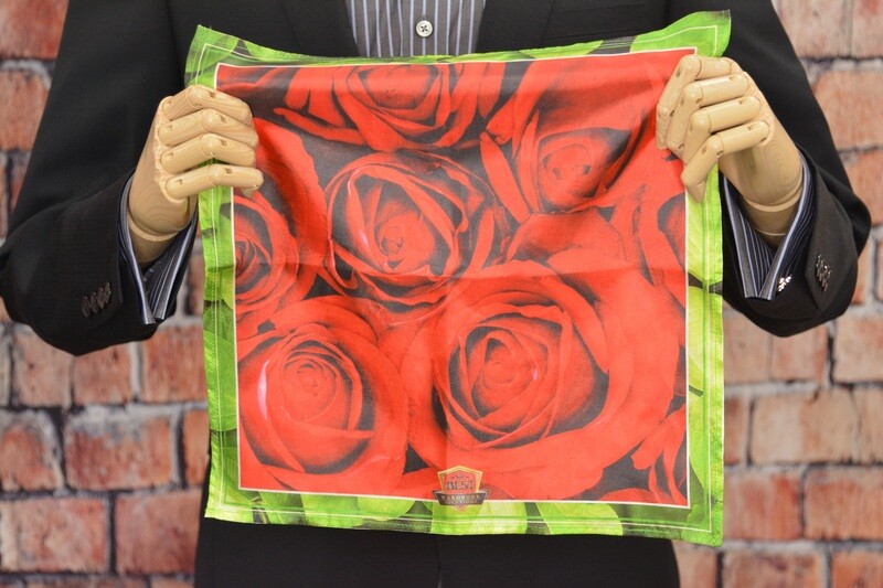 Premium Pocket Square - Rose Petal
