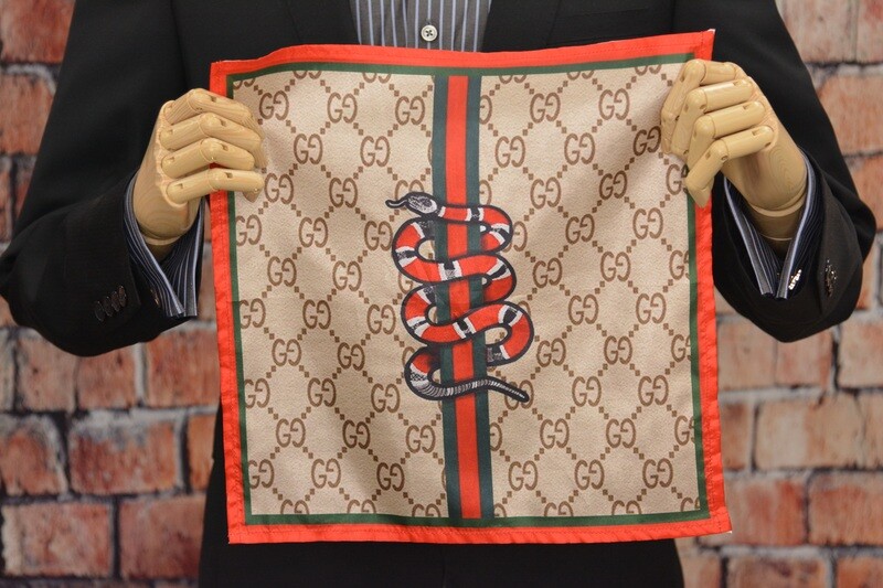 Premium Pocket Square - Gucci Venom Inspired
