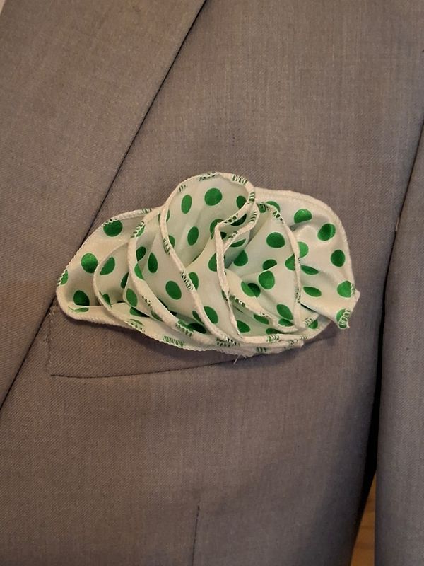 Pocket Round - GREEN DOTS