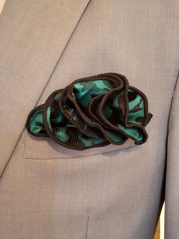 Pocket Round - GREEN BLOTCH