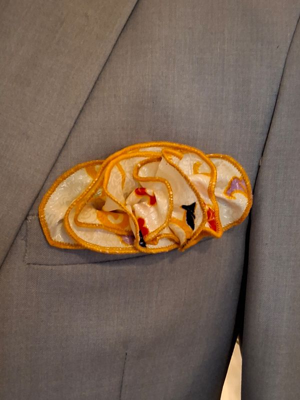 Pocket Round - YELLOW FLORAL
