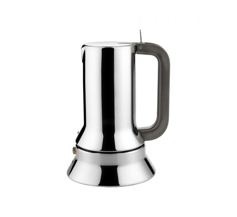 Alessi Caffettiera espresso inox 9090 tre tazze Alessi Caffettiera espresso inox 9090 tre tazze