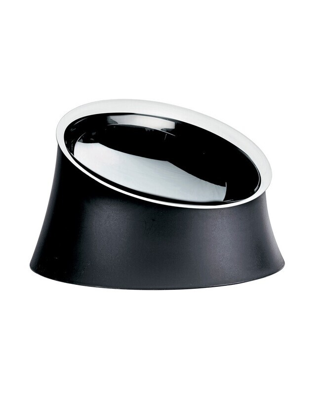 Alessi Wowl CIOTOLA PER CANI Nero cm.21 Alessi Wowl CIOTOLA PER CANI Nero cm.21