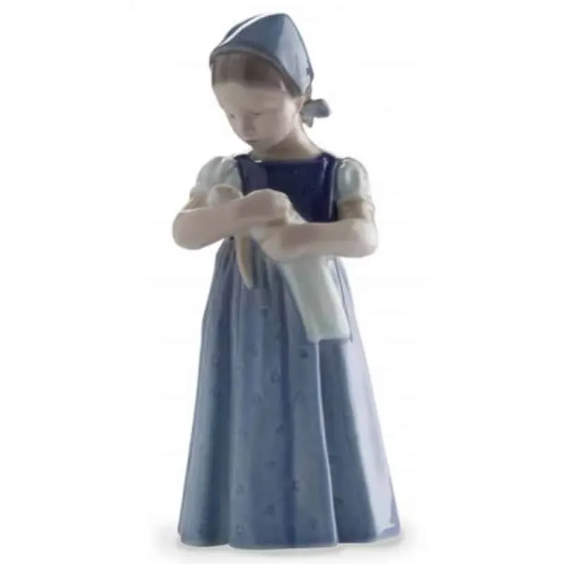 Royal Copenaghen Mary con vestito blu art.  1023561