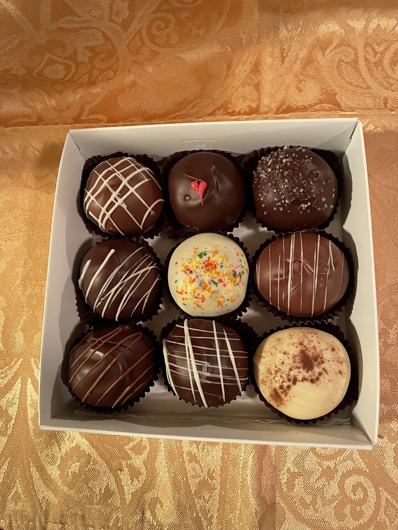 Boxed Assortment of Dessert Truffles
