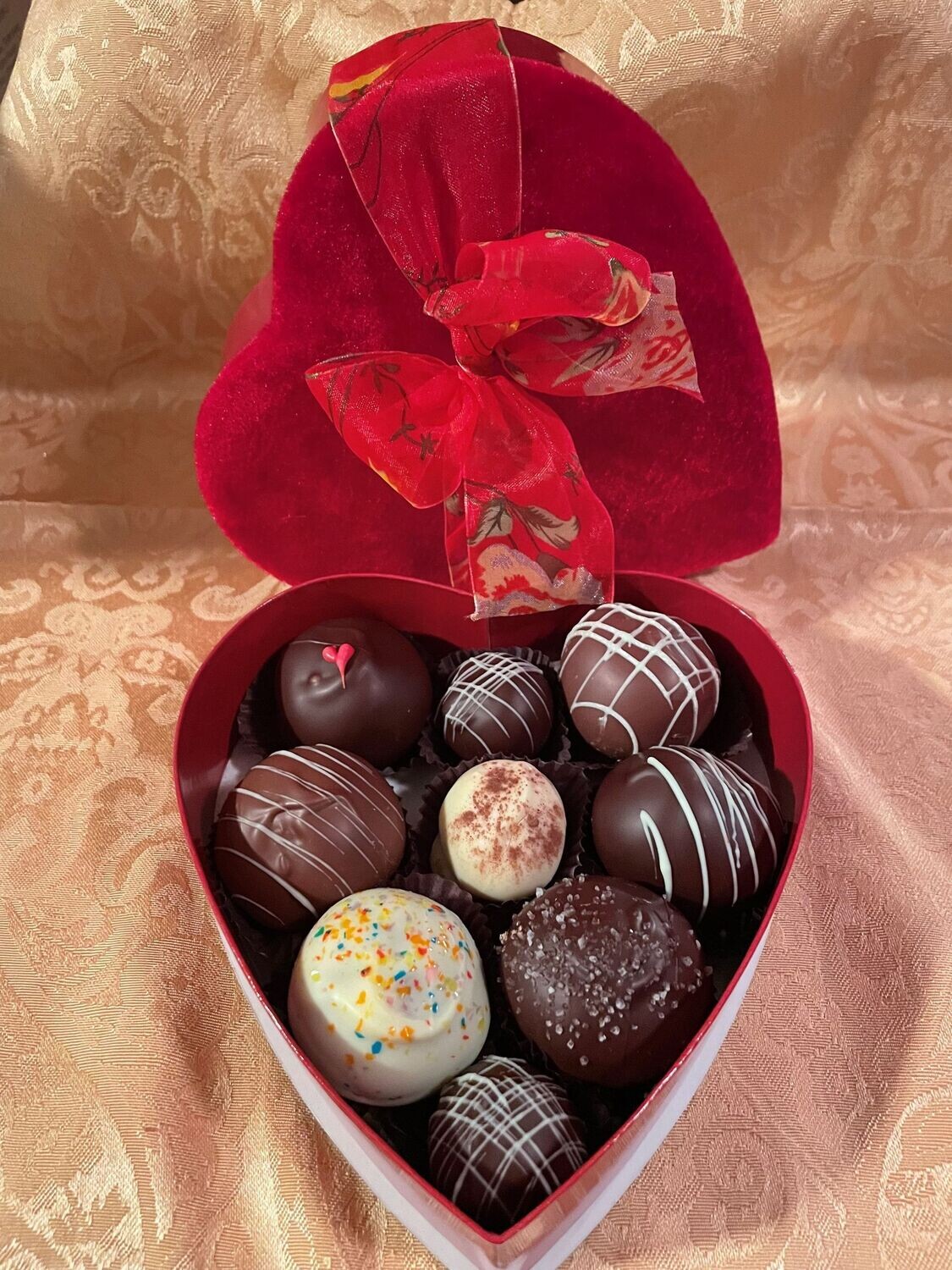 Velvet Heart Box 7+2