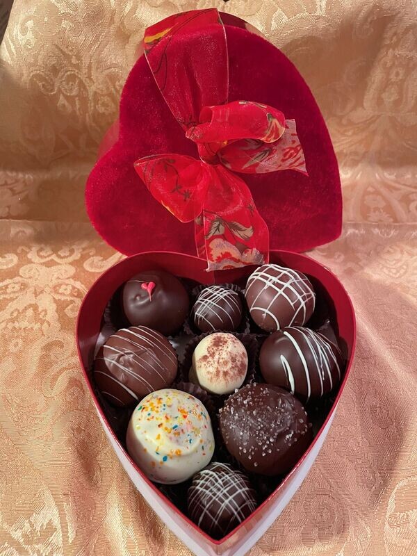 Velvet Heart Box 7+2