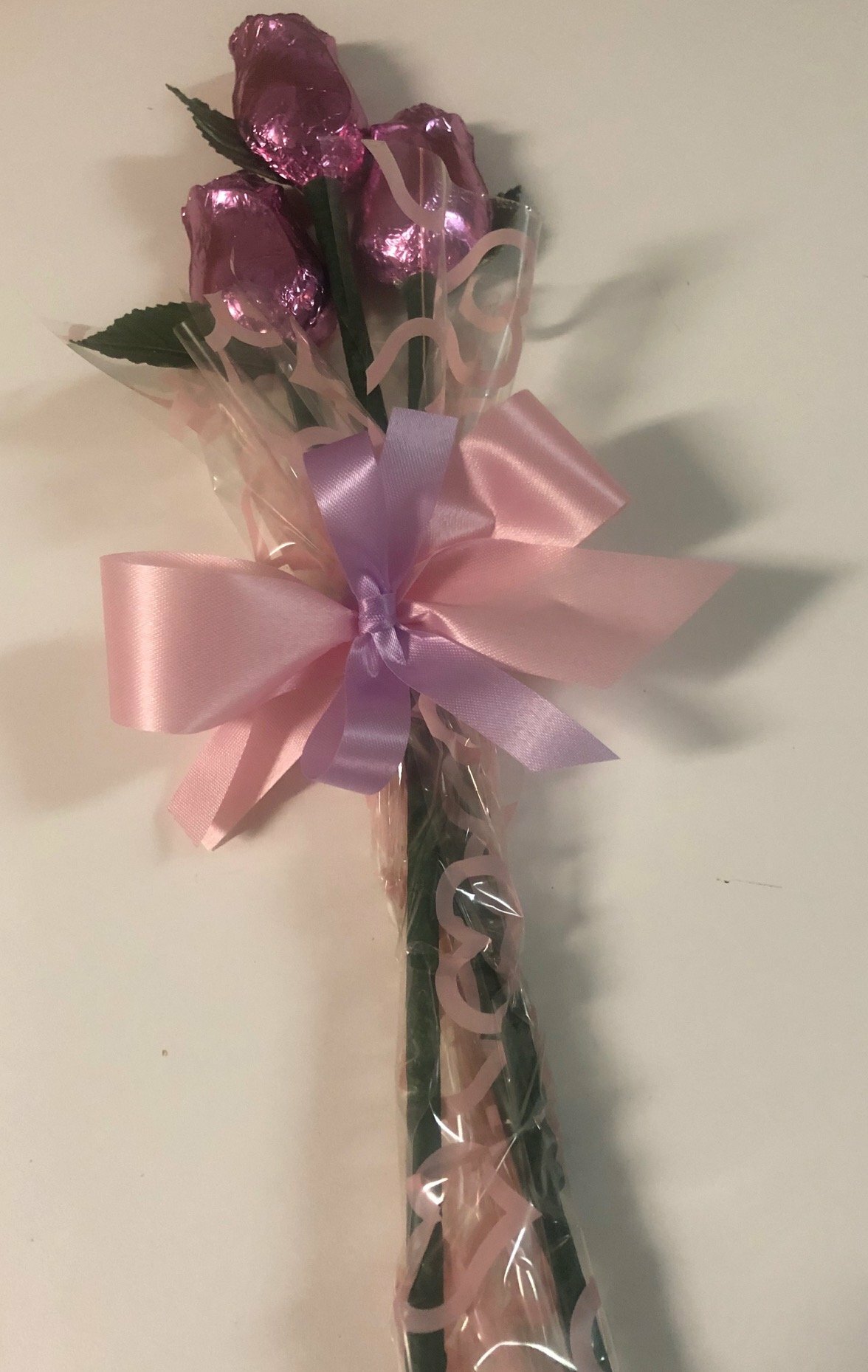 Chocolate Foiled Flowers