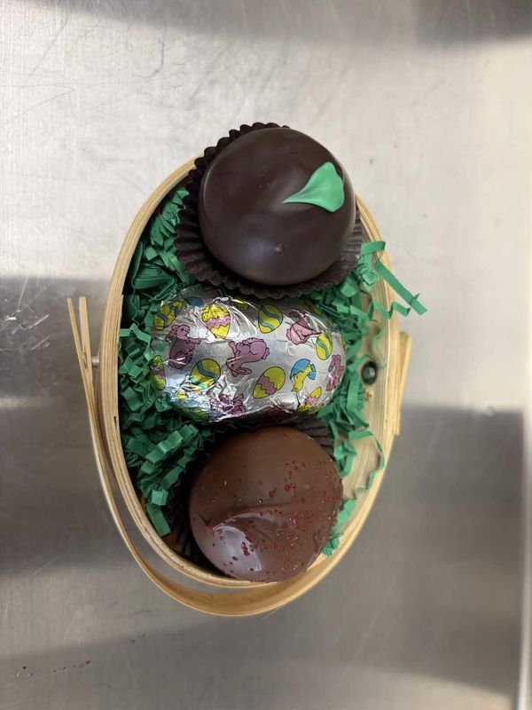 Small Bamboo Easter Basket