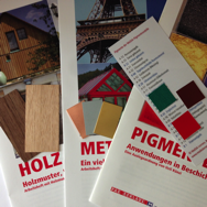 Arbeitshefte HOLZ, METALLE, PIGMENTE