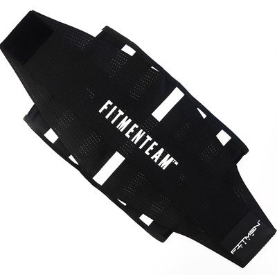 MEN - FMT Fitness Belt (Black & White) MEN - FMT Fitness Belt (Black & White)