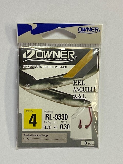 Aalhaken von Owner M.W. mit Schlaufe