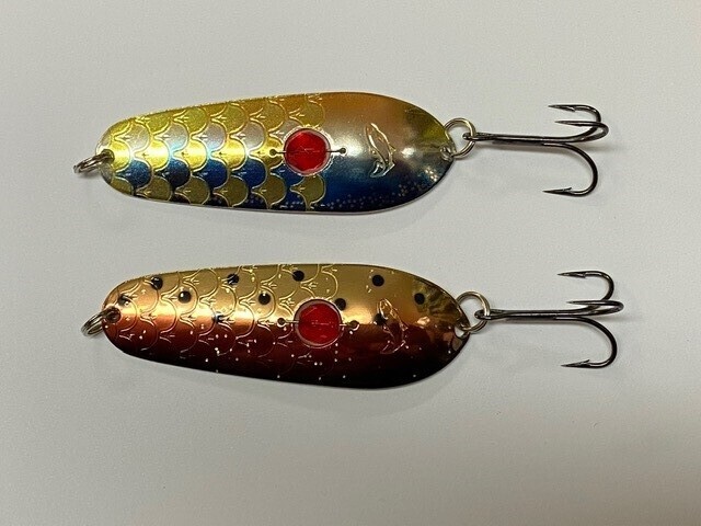 2er Set Kusamo Hechtlöffel 74mm 20gr.