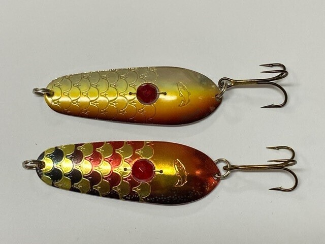 2er Set Kusamo Hechtlöffel 74mm 20gr.