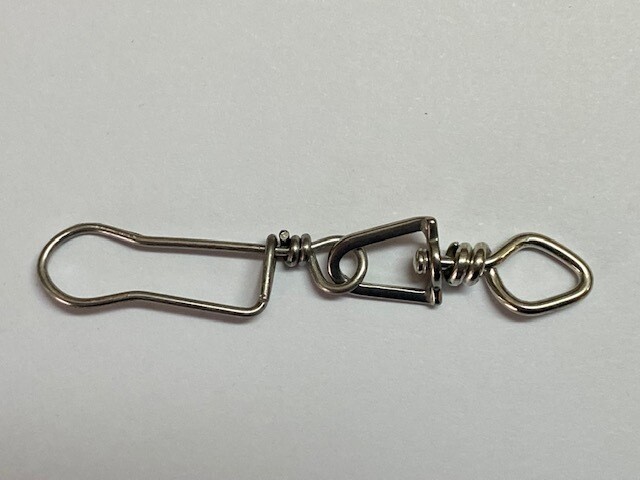 JB Karabiner mit Wirbel 
50mm 35kg Tragkraft