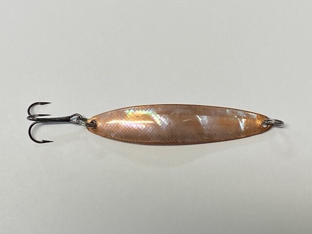 Wurflöffel mit Perlmutt 78mm 17gr