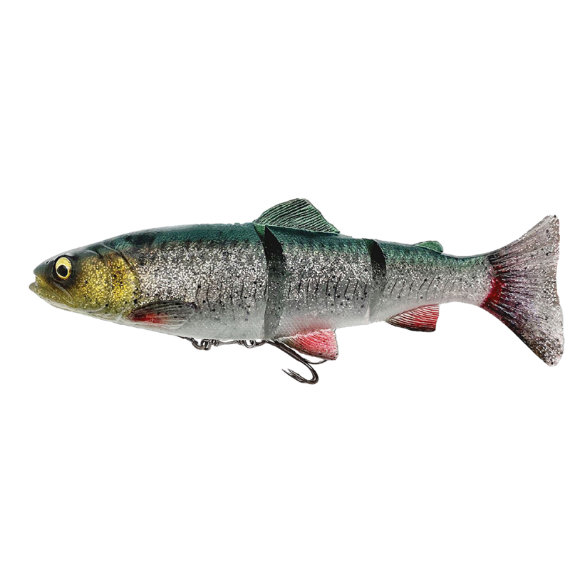 4D LINETHRU TROUT SLOW SINKING GREEN SILVER