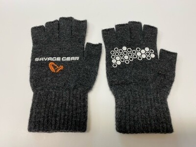 Knitted Half Finger Glove Handschuh
