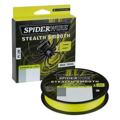 Spider Wire Stealth Smooth Hi-Vis Yellow