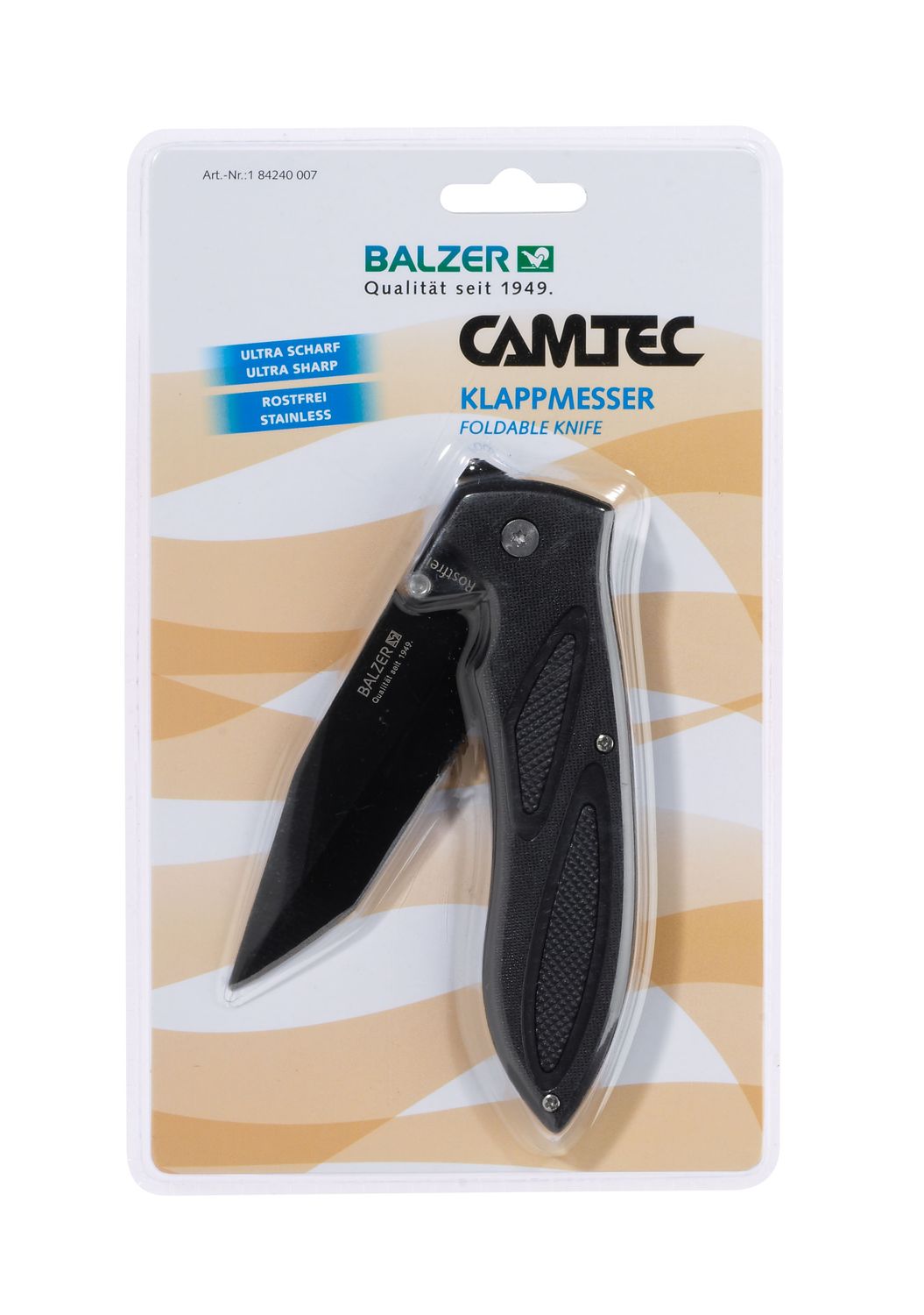 Camtec Klappmesser IV 20cm