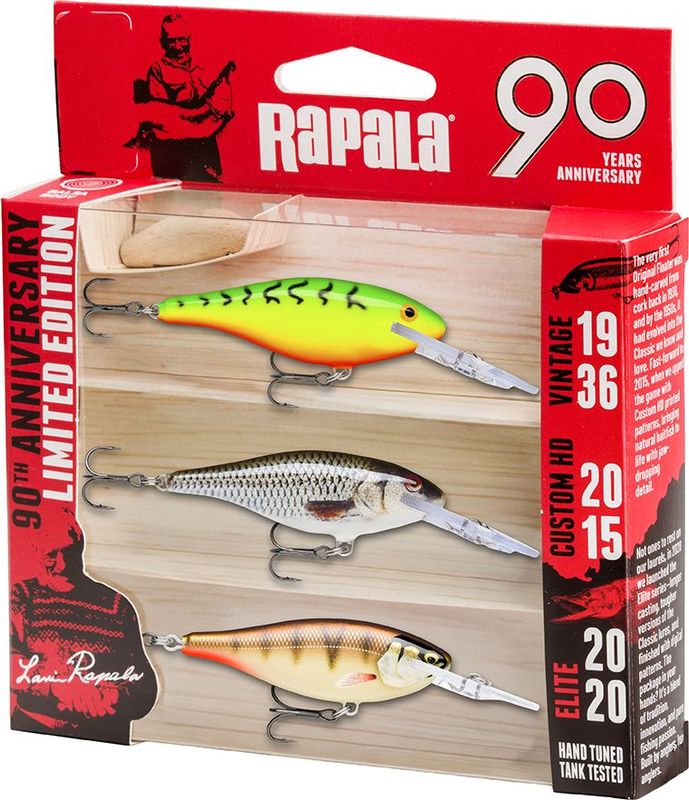 Rapala 90 Jahre Köder-Set