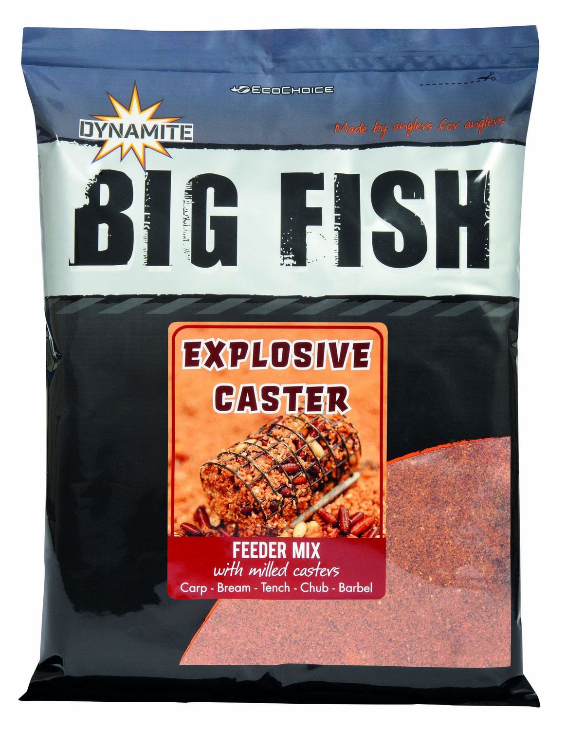 BIG FISH EXPLOSIVE CASTER FEEDER MIX GROUNDBAIT