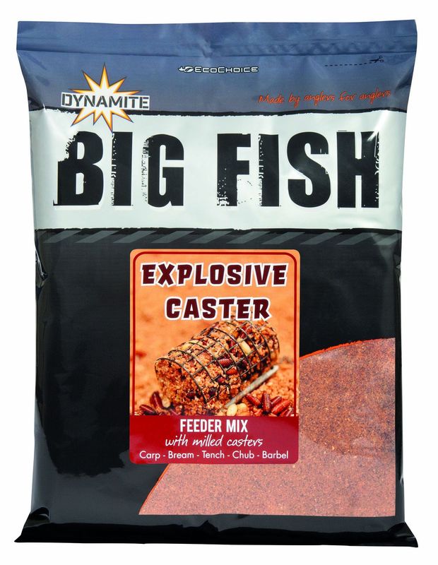 BIG FISH EXPLOSIVE CASTER FEEDER MIX GROUNDBAIT
