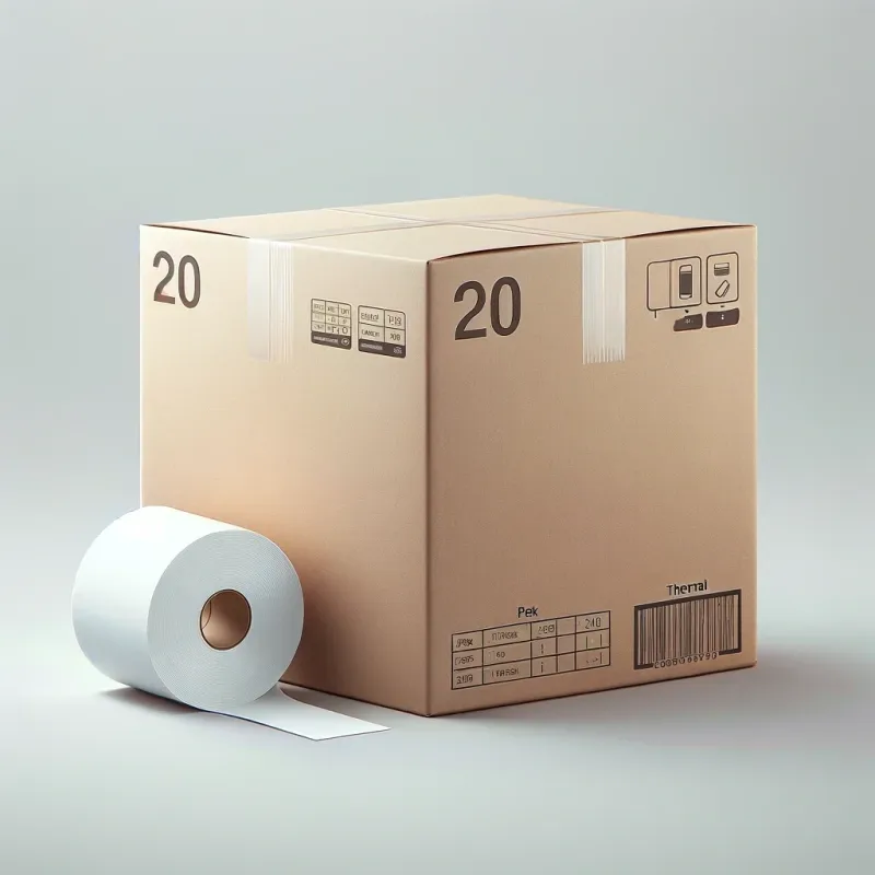 Thermal Till Roll (80mm x 80mm) x 20