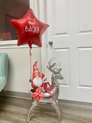 Elf Arrival Reindeer