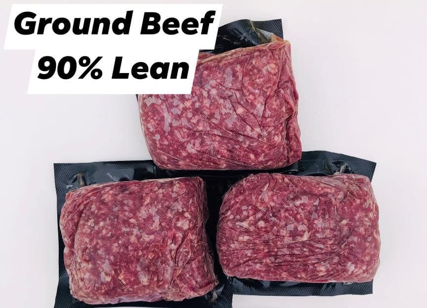 10Lbs of 90% Lean Ground Beef