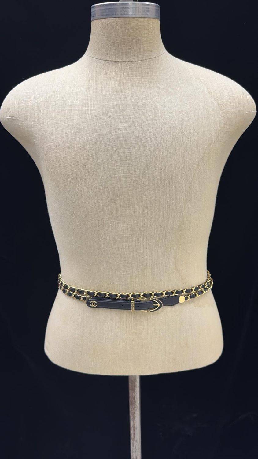 LEATHER WOMAN BELT, A9690B15444, Size:L