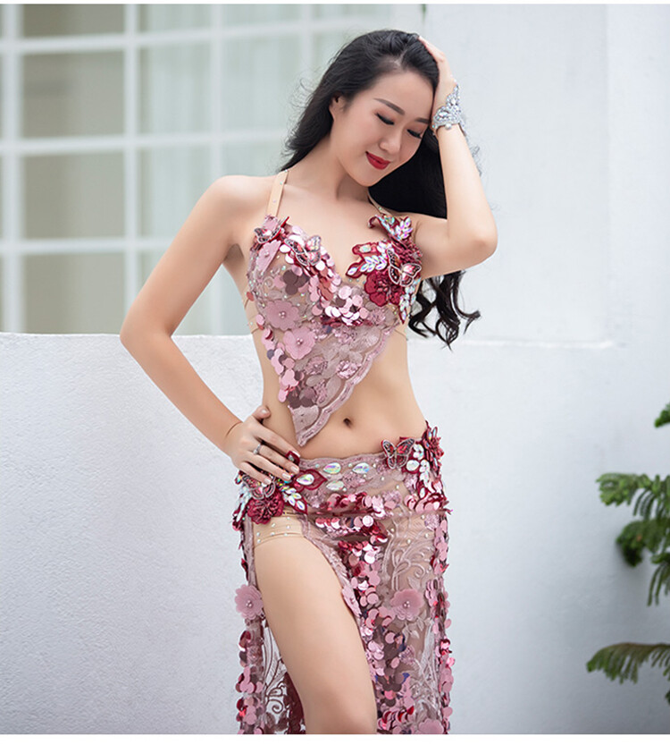 Floral and Lace Dance Set
