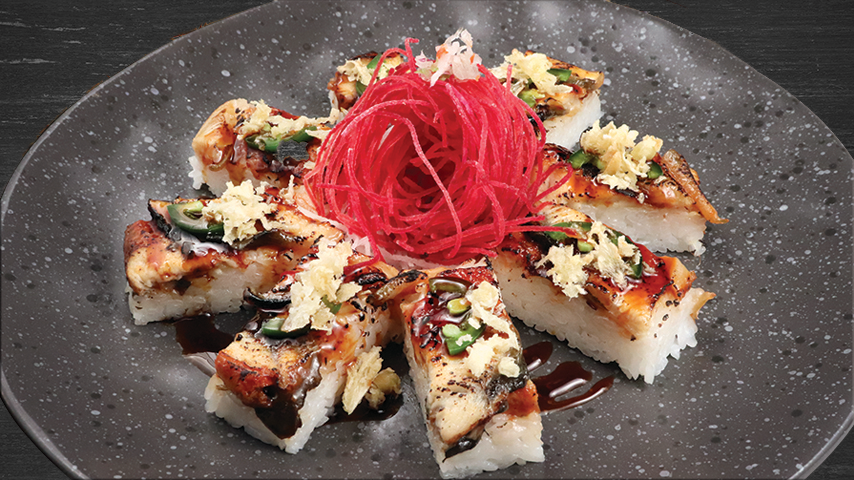 Aburi Unagi Oshi
