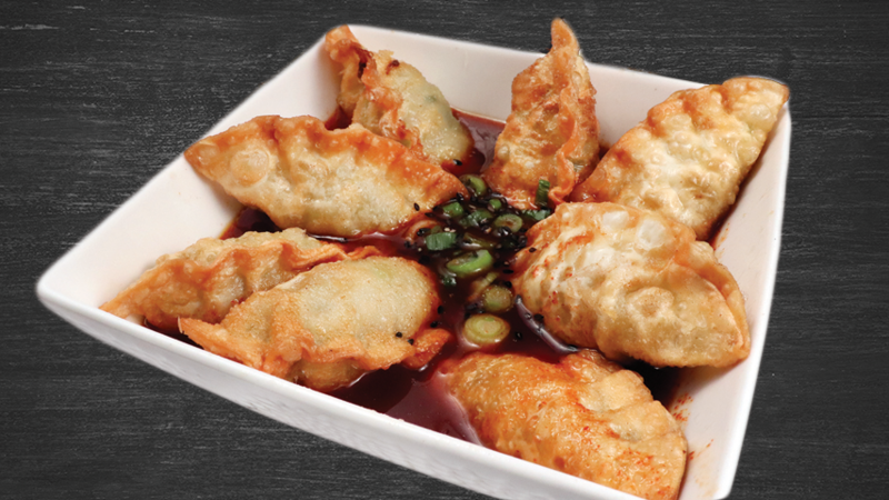 Spicy Pork Gyoza