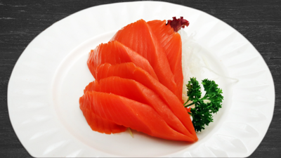 Wild Sockeye Salmon Sashimi