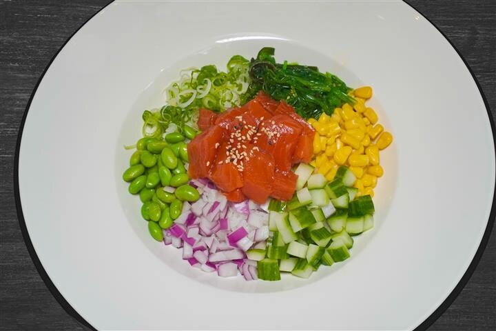 Wild Sockeye Salmon Poke