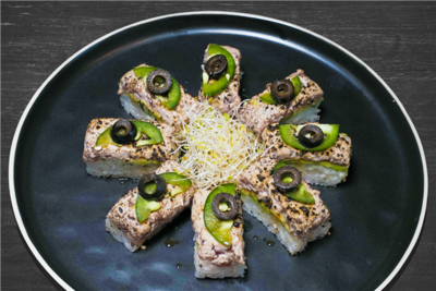 Aburi Bluefin Tuna Oshi