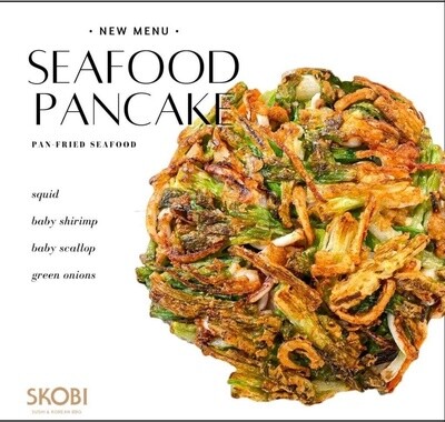 Seafood Pancake (해물 파전)
