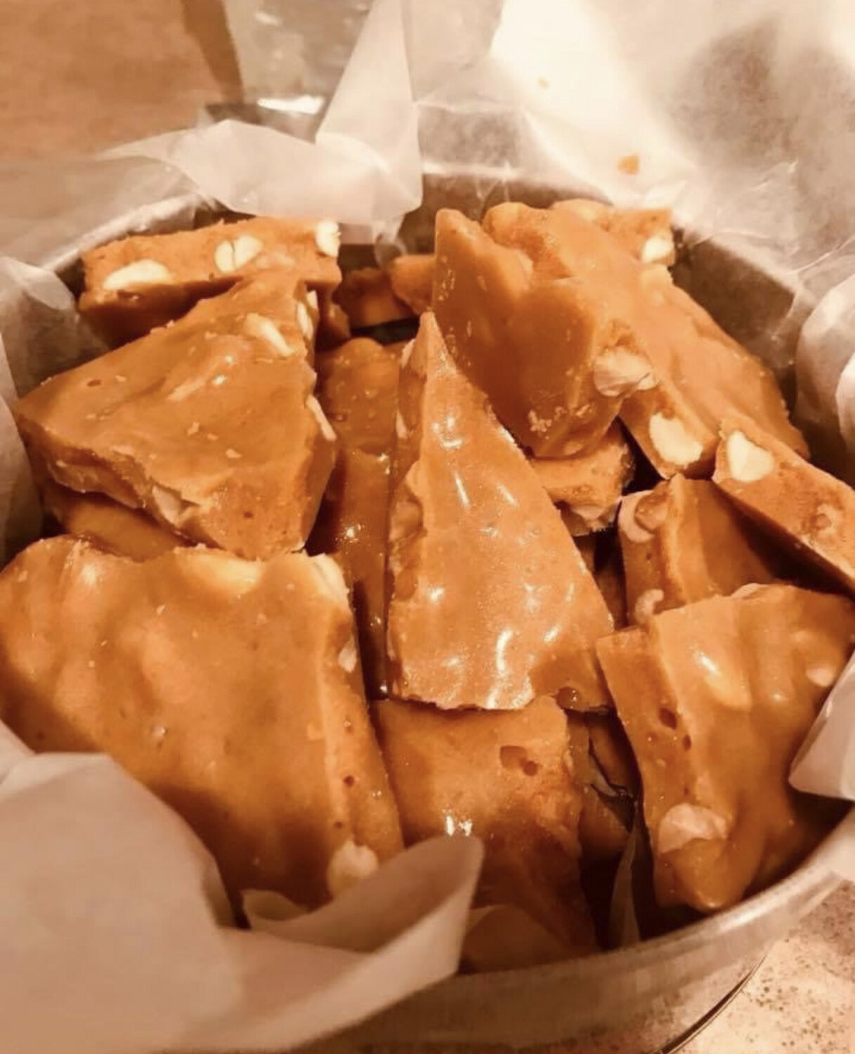 Lonnita’s Cashew Brittle