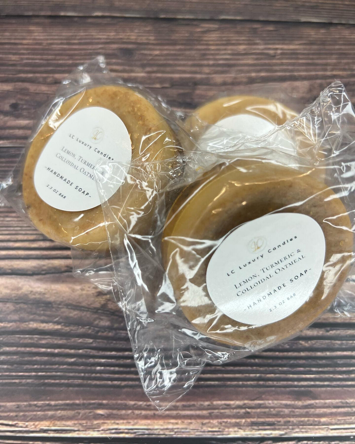 Turmeric &amp; Lemon Colloidal Oatmeal Soap