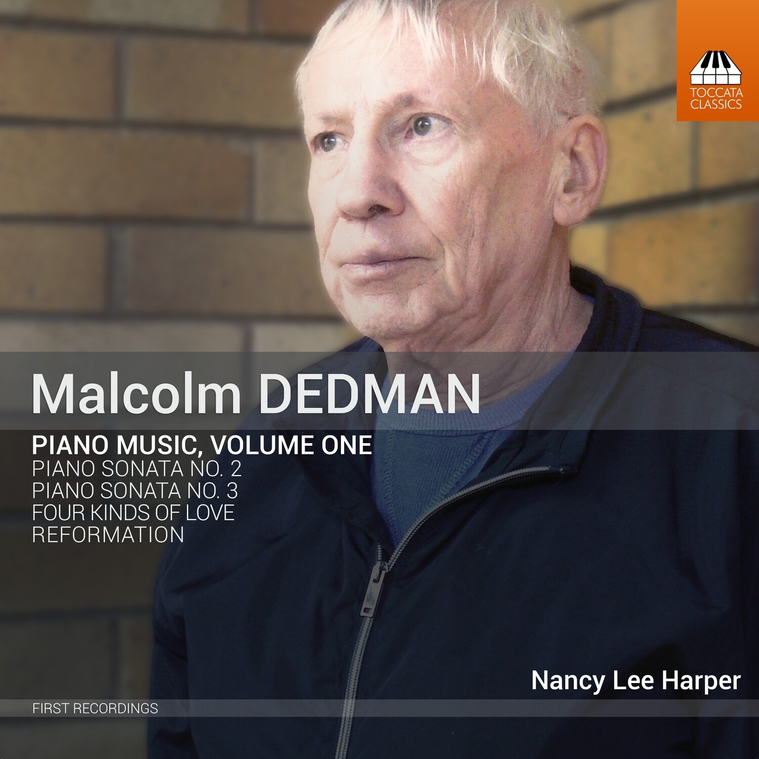 CD, volume 1 of  piano music by Malcolm Dedman