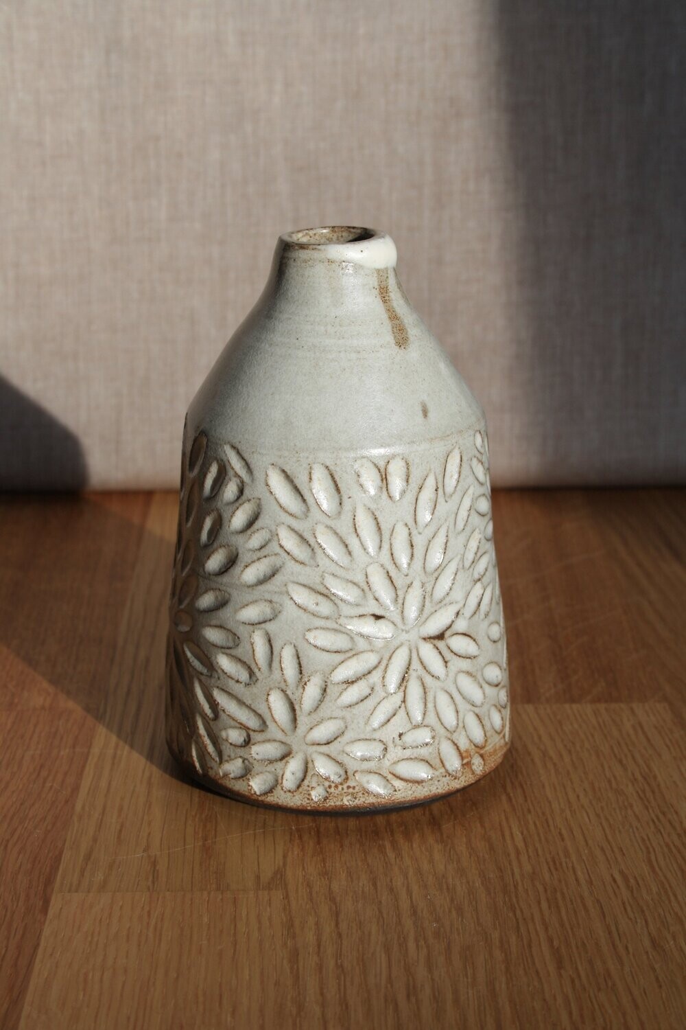 Flaschenvase weiß