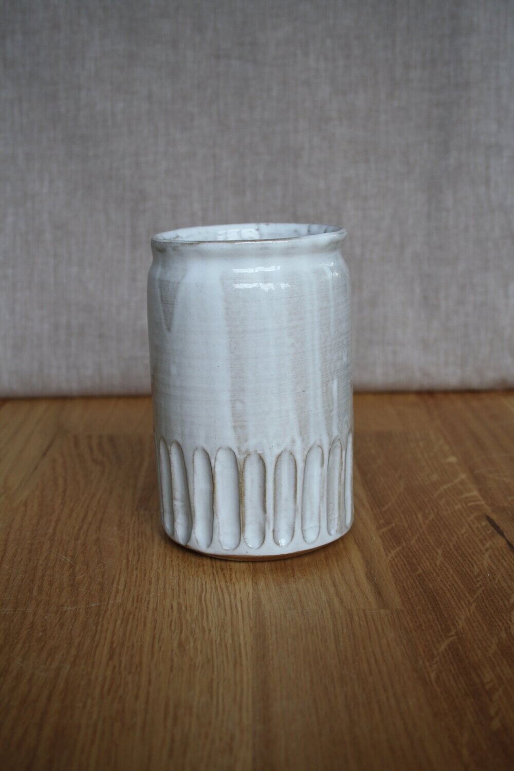 Vase weiß