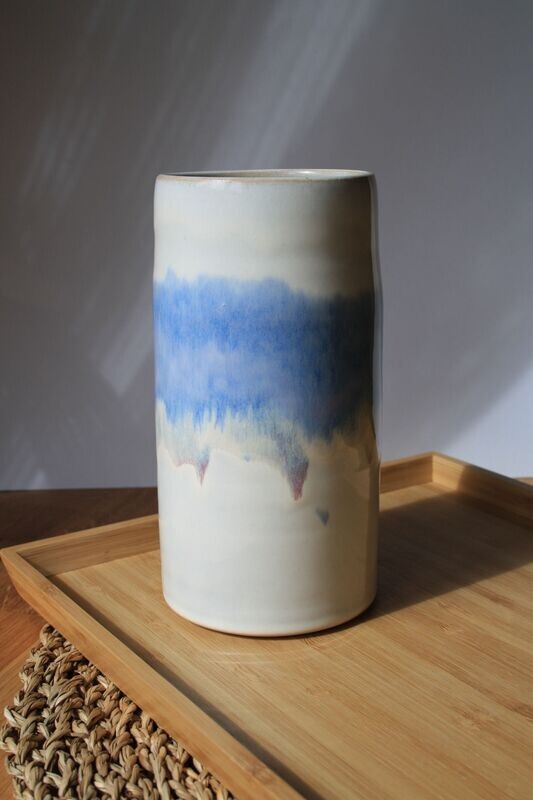 Vase blau-rot