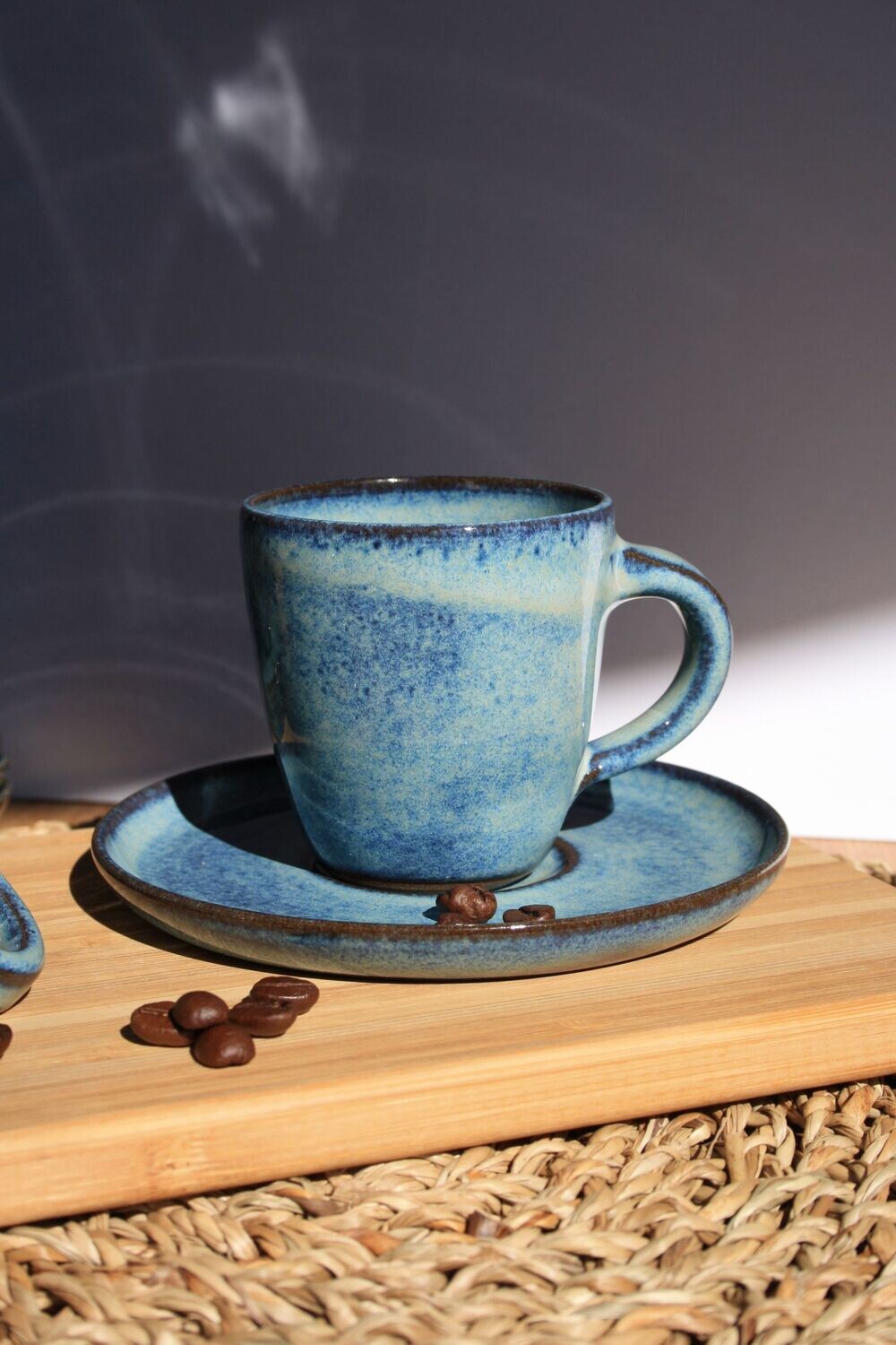 Espressotasse "dark Salbei"