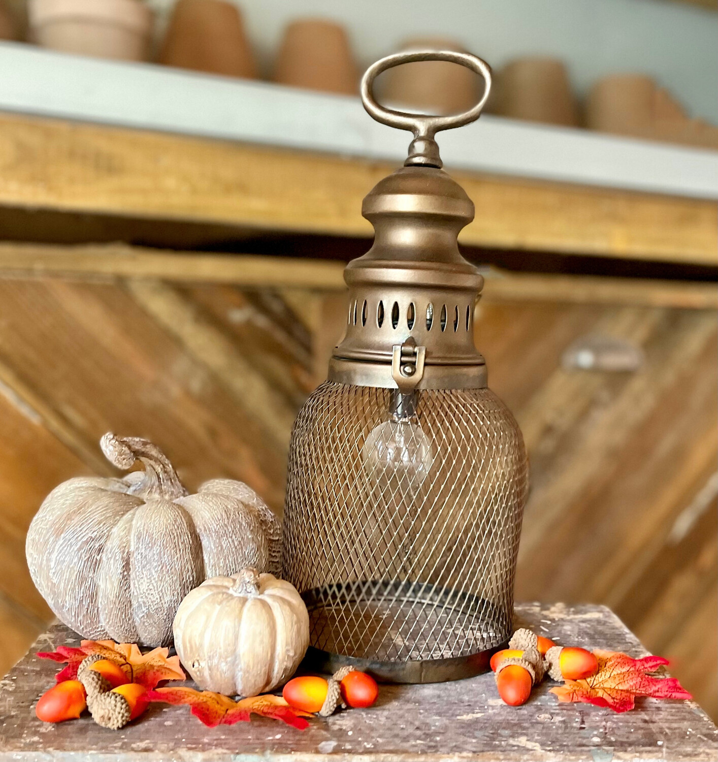 Mesh French Stable Lantern